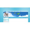 Website Template Square Sky