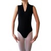 Turtleneck Full Mesh Back, Zip Front Leotard