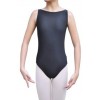 Boat Neck Sleevesless Leotard